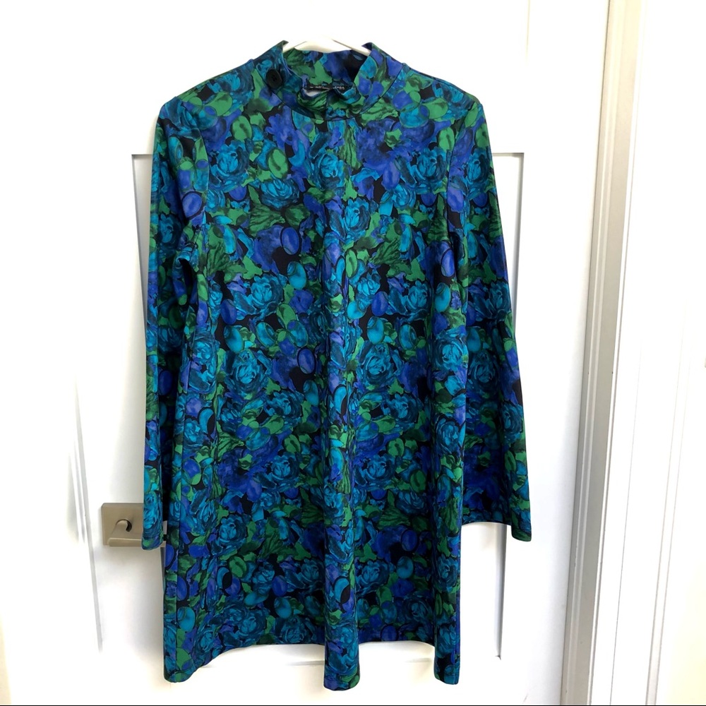💠 Zara Floral Mod Mini Dress